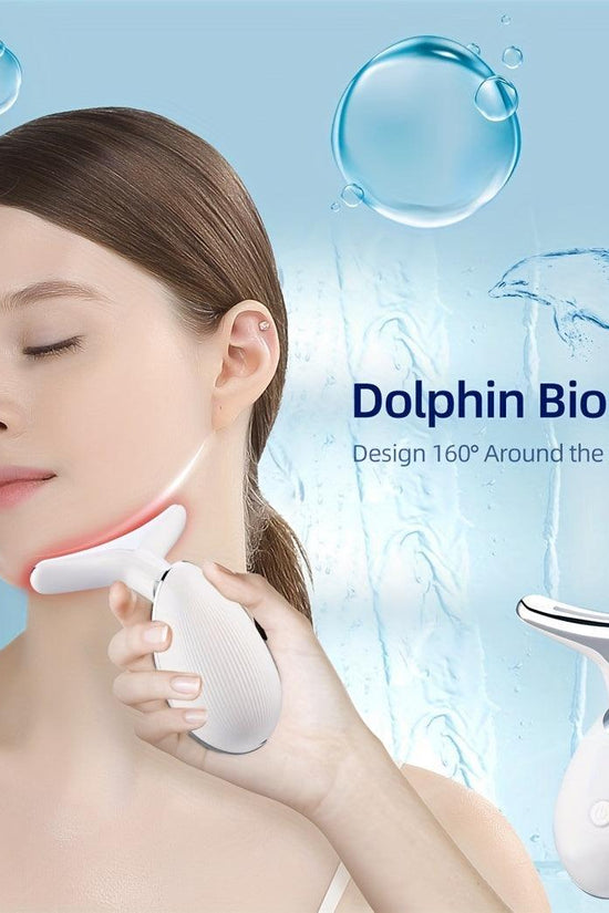 Rechargeable LED Facial And Neck Massage Instrument