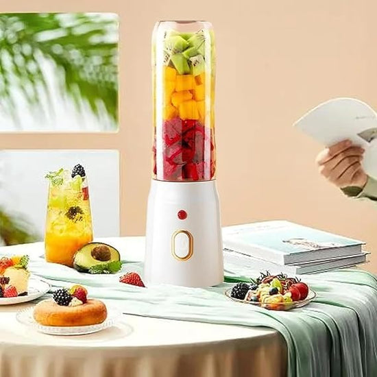 Portable USB Rechargeable Personal Blender - Smoothies, Shakes, Juices, Baby Food
