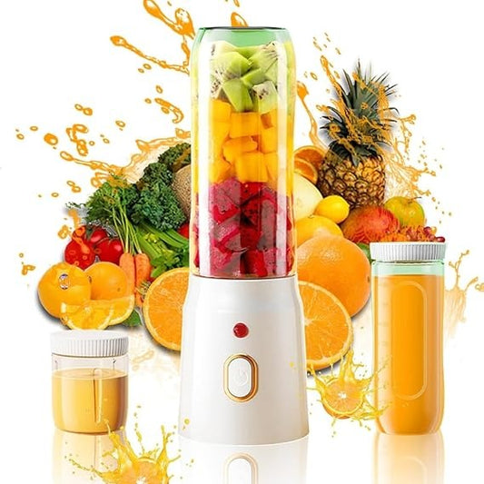 Portable USB Rechargeable Personal Blender - Smoothies, Shakes, Juices, Baby Food