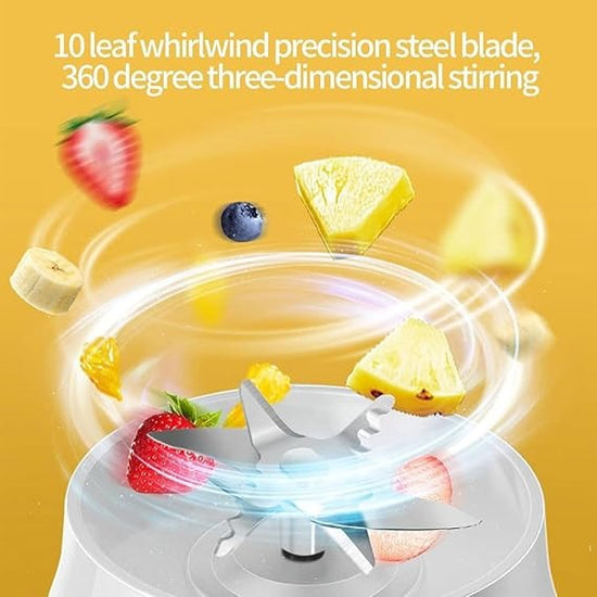 Portable USB Rechargeable Personal Blender - Smoothies, Shakes, Juices, Baby Food