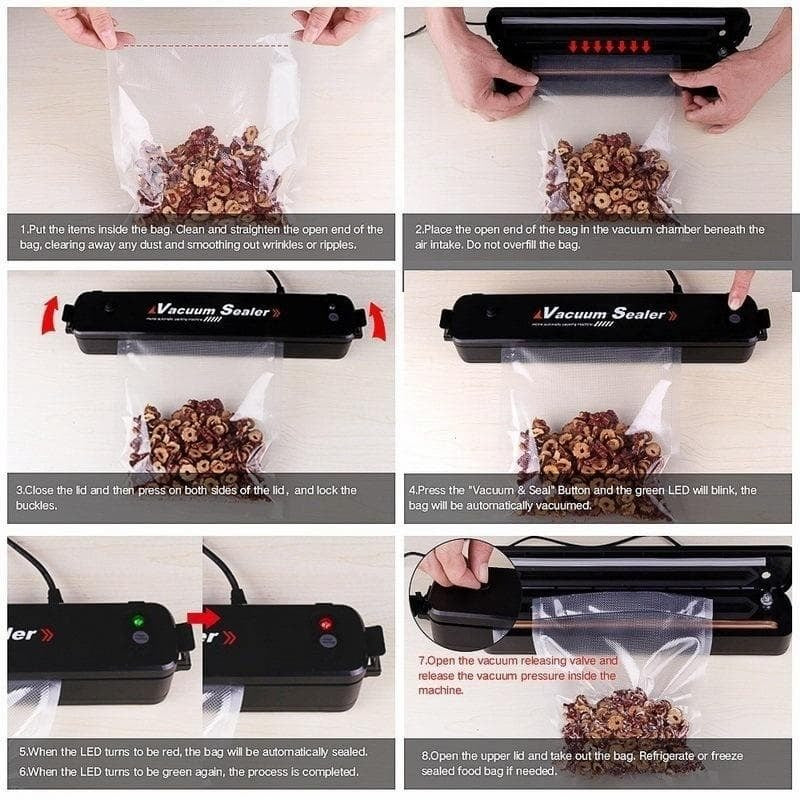 AWH Precision Home Food Vacuum Sealer Machine: Extend Freshness, Reduce Waste