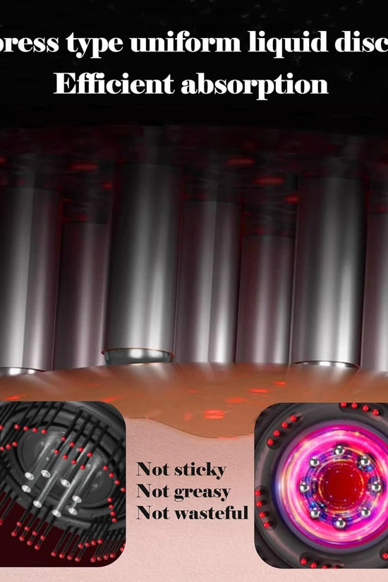 Premium Electric Scalp Massager: 360° Kneading, 72 Bristles, Oil Applicator, Waterproof Design