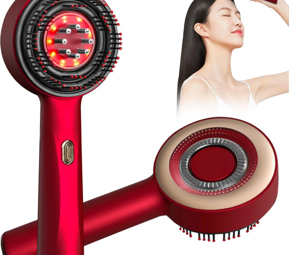 Premium Electric Scalp Massager: 360° Kneading, 72 Bristles, Oil Applicator, Waterproof Design