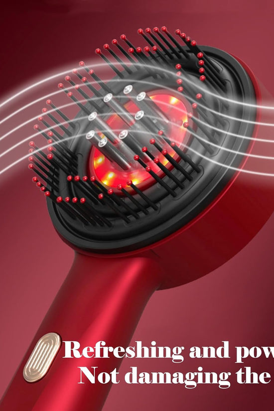 Premium Electric Scalp Massager: 360° Kneading, 72 Bristles, Oil Applicator, Waterproof Design