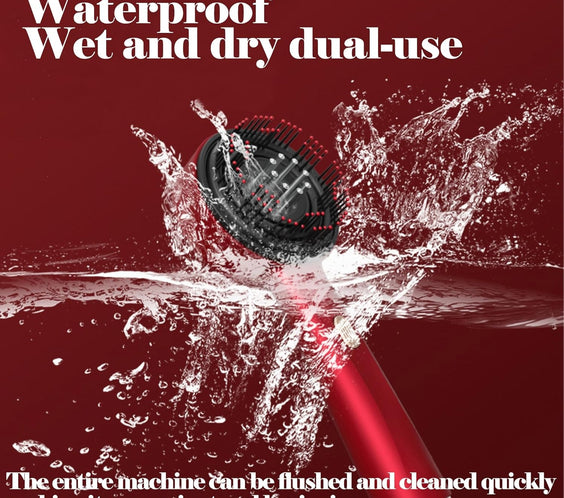 Premium Electric Scalp Massager: 360° Kneading, 72 Bristles, Oil Applicator, Waterproof Design