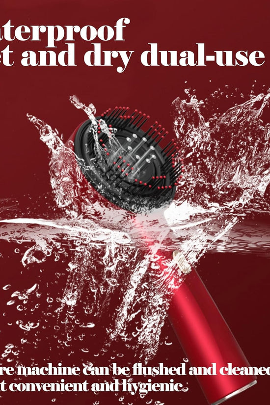 Premium Electric Scalp Massager: 360° Kneading, 72 Bristles, Oil Applicator, Waterproof Design