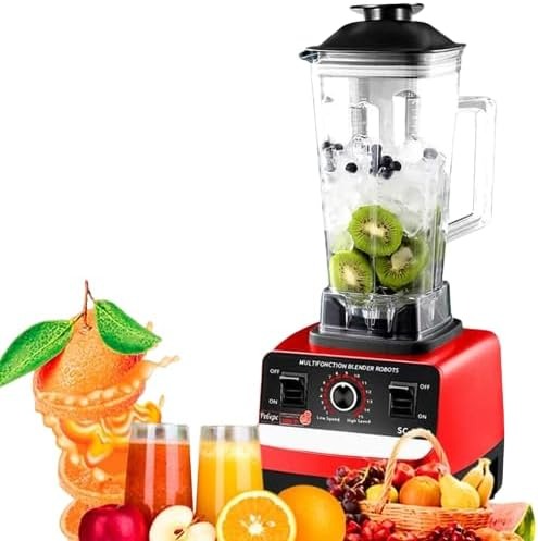 SILVER CREST 4500W SC-1589 Professional High-Speed Blender with Unbreakable Tritan Jar