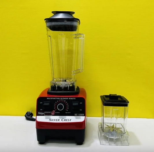 SILVER CREST 4500W SC-1589 Professional High-Speed Blender with Unbreakable Tritan Jar