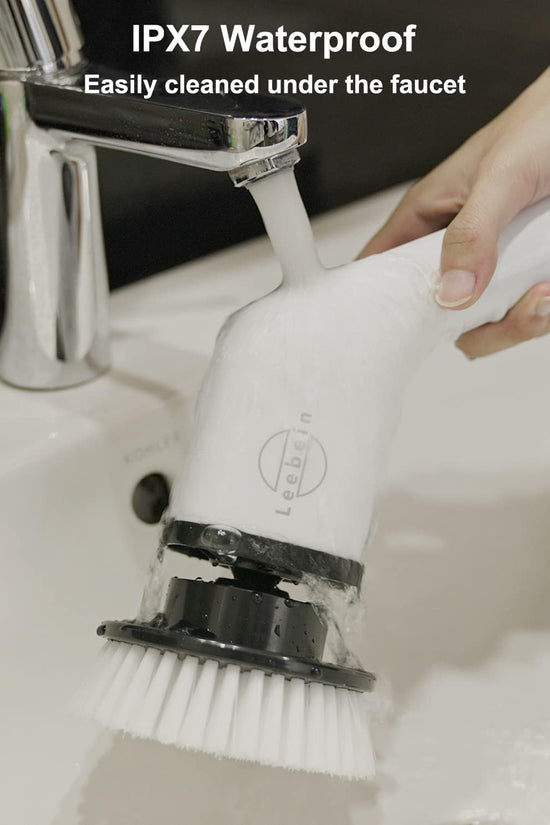 9-in-1 Electric Spin Scrubber: Versatile Brush Heads, Fast Charging, Adjustable Handle