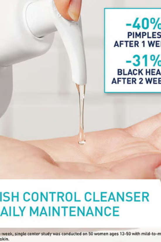 CeraVe Blemish Control Cleanser: Salicylic Acid Acne Treatment with Ceramides
