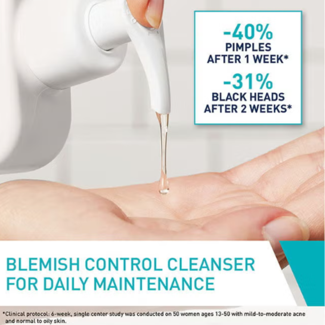 CeraVe Blemish Control Cleanser: Salicylic Acid Acne Treatment with Ceramides