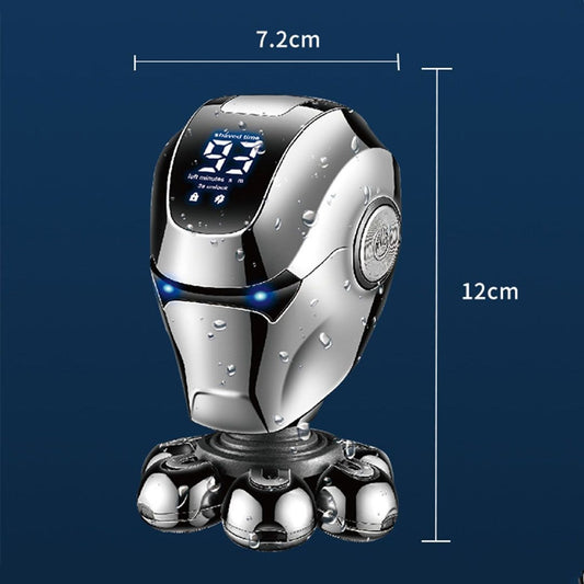 Kemei 5-in-1 Rotary Electric Razor: Waterproof, 7D Floating Heads, Quick Charge