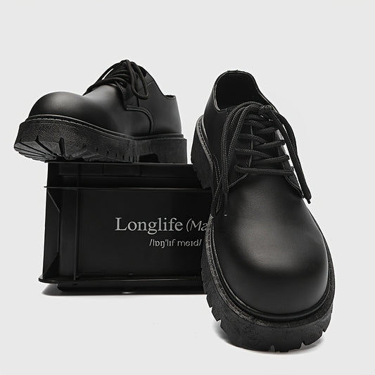 Unisex Black Low‑Top Lace‑Up Shoes with EVA Cushioning