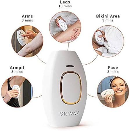 IPL Hair Removal System - Permanent Laser Hair Removal at Home for Face, Body, Bikini Line - Hair Removal Device for Painless Hair Reduction in Women and Men