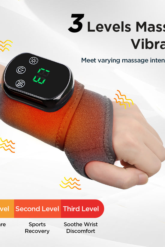 Electric heating wristband for protection