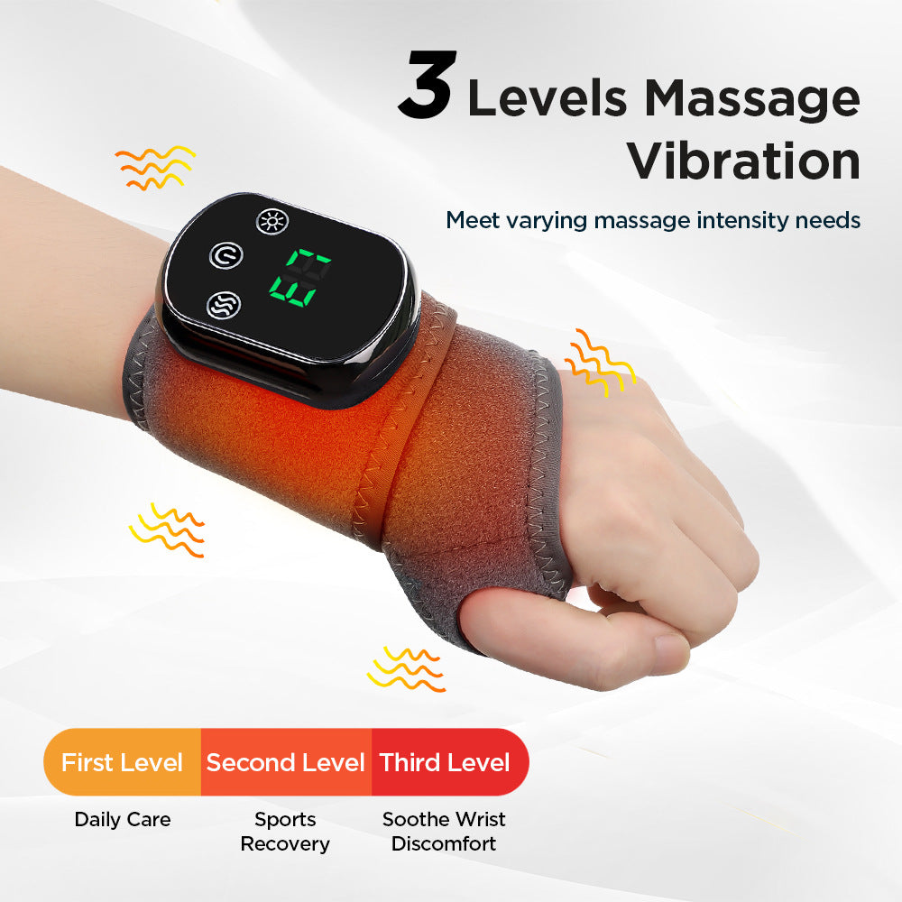 Electric heating wristband for protection