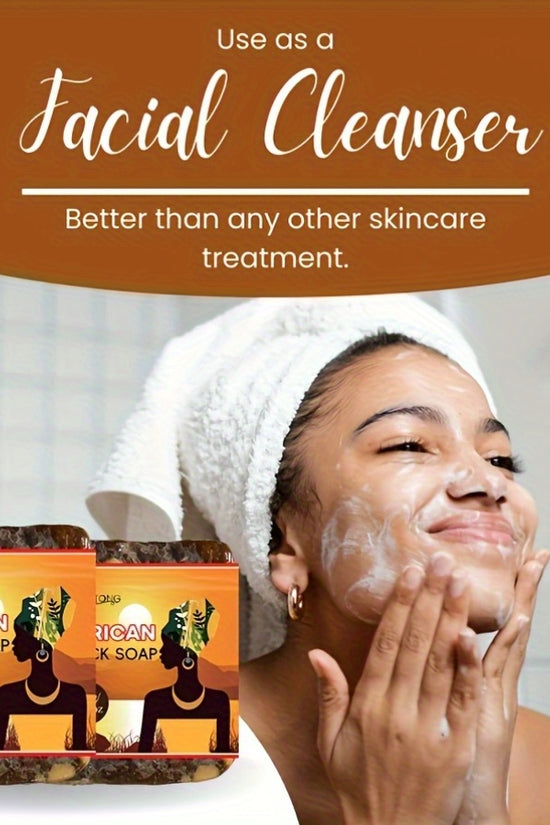 YANYUTONG 3-Pack Shea Butter Alcohol-Free Deep Cleansing Moisturising Bath Soap