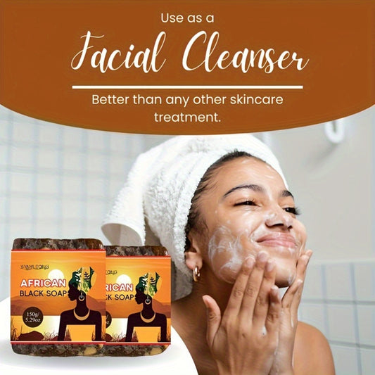 YANYUTONG 3-Pack Shea Butter Alcohol-Free Deep Cleansing Moisturising Bath Soap