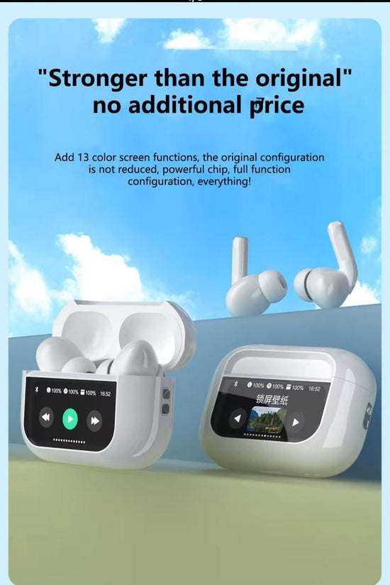 LCD Display Earbuds (30% OFF Last Day of Promotion🔥)