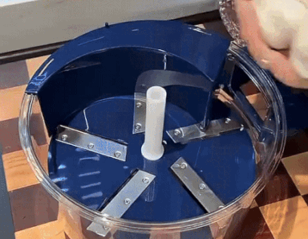 Zambeel Multi-Function Fruit and Vegetable Peeler with Transparent Bowl