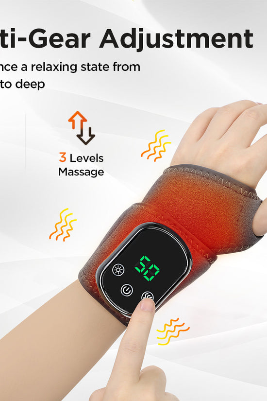 Electric heating wristband for protection