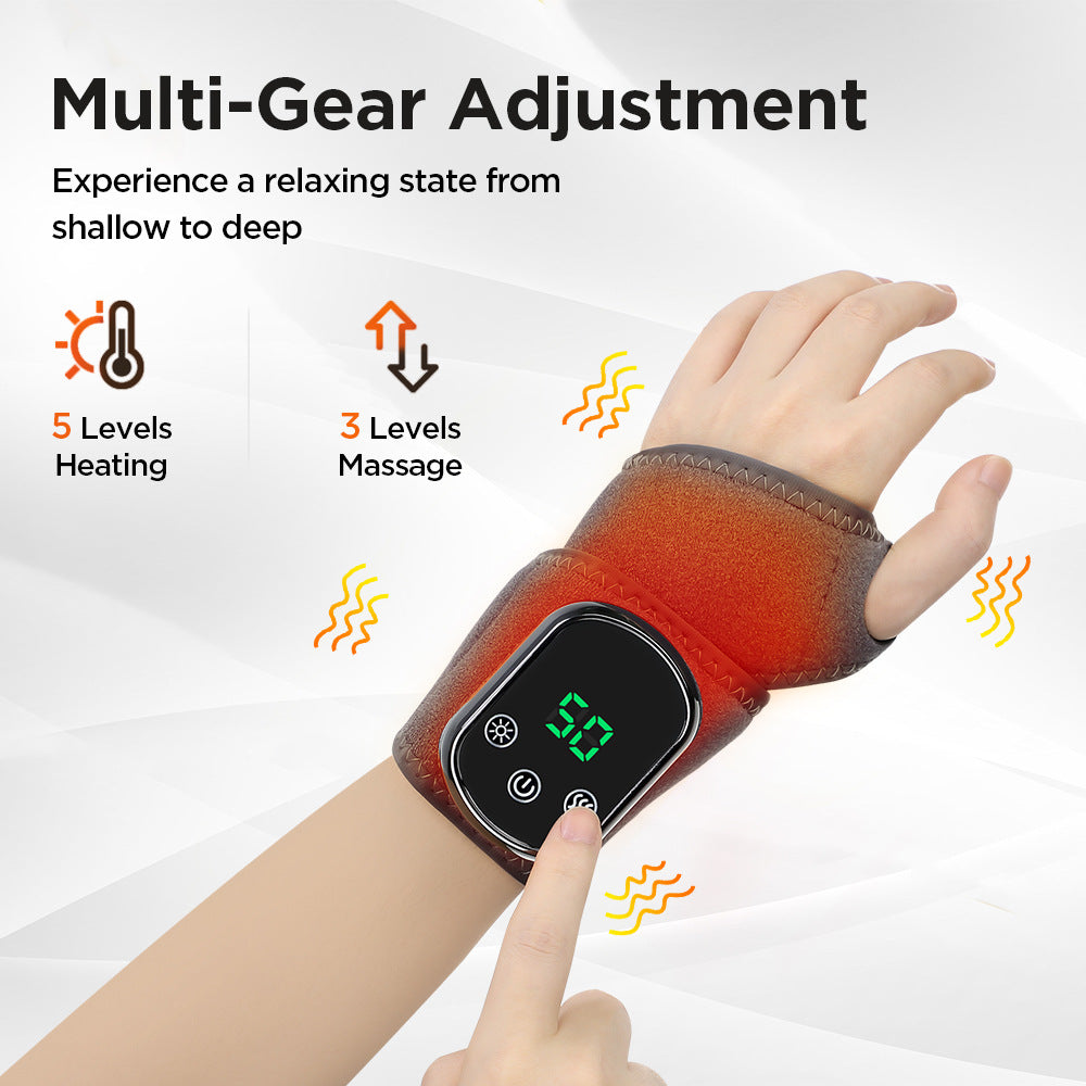 Electric heating wristband for protection