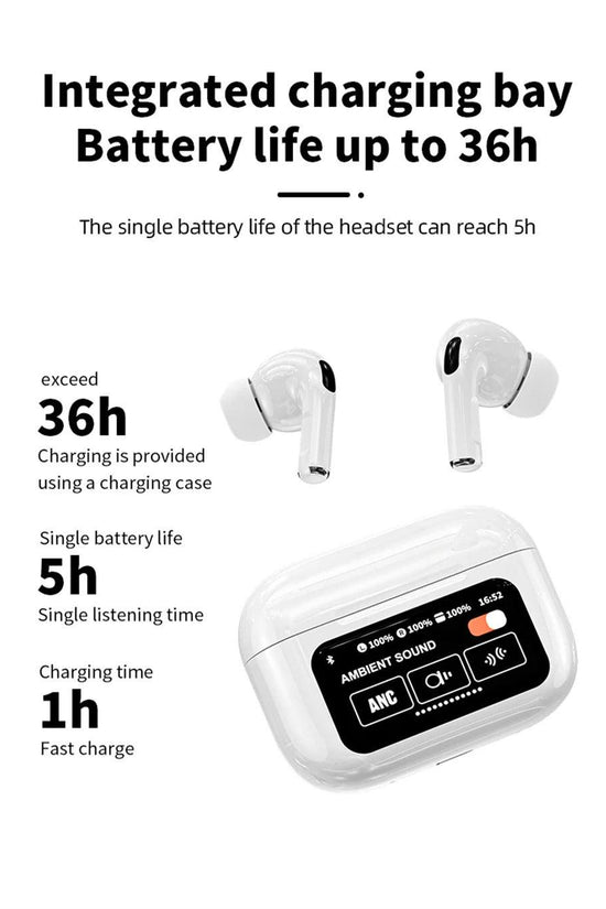 LCD Display Earbuds (30% OFF Last Day of Promotion🔥)