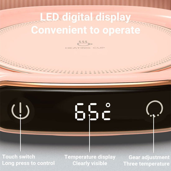 Smart USB Coffee Mug Warmer Coaster with Constant Temperature Control