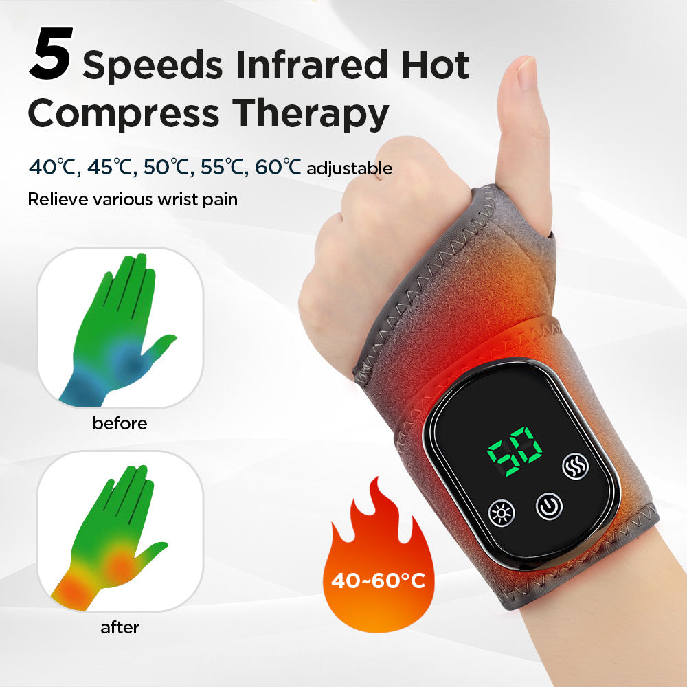 Electric heating wristband for protection