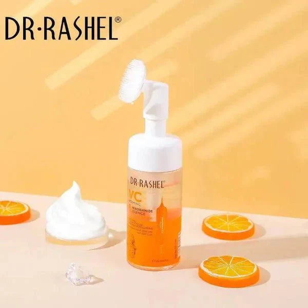 Dr Rashel Vitamin C Niacinamide Cleansing Mousse & Primer Serum