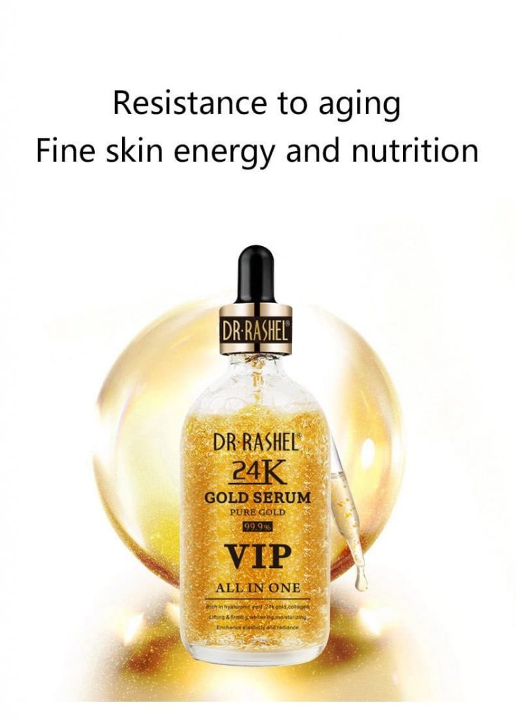 Dr Rashel VIP 24k Gold & Silver Serum – Luxury Anti‑Aging Elixir