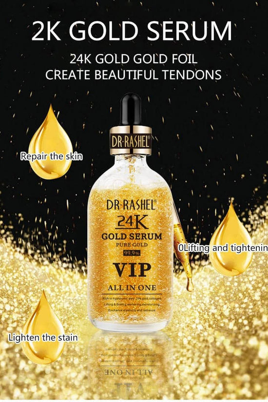 Dr Rashel VIP 24k Gold & Silver Serum – Luxury Anti‑Aging Elixir