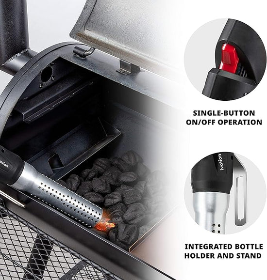 Zambeel Electric Charcoal Starter Torch with Bottle Opener