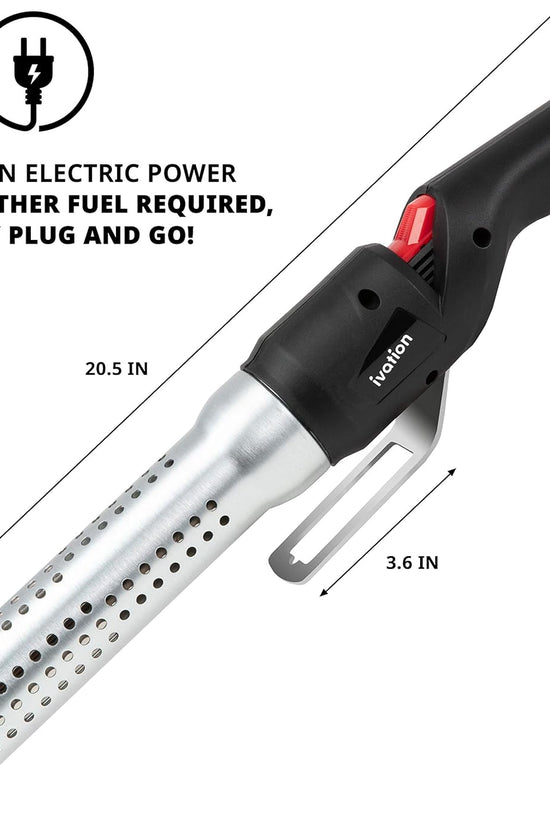 Zambeel Electric Charcoal Starter Torch with Bottle Opener