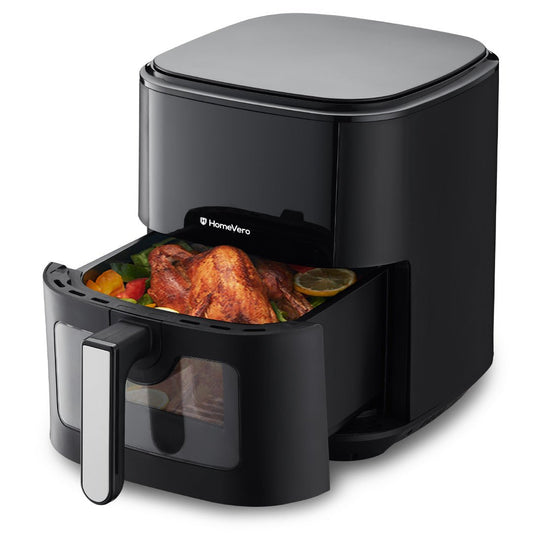 Zambeel 6L 1500W Electric Deep Air Fryer – Oil-Free Cooking