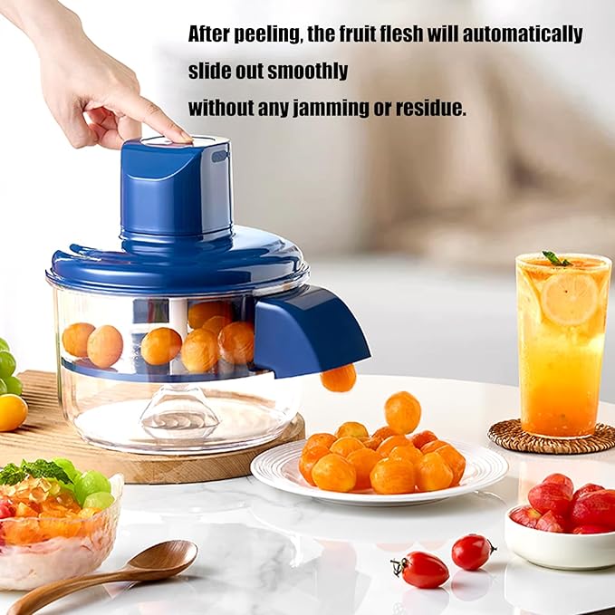 Zambeel Multi-Function Fruit and Vegetable Peeler with Transparent Bowl