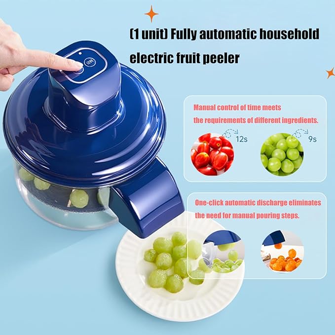 Zambeel Multi-Function Fruit and Vegetable Peeler with Transparent Bowl