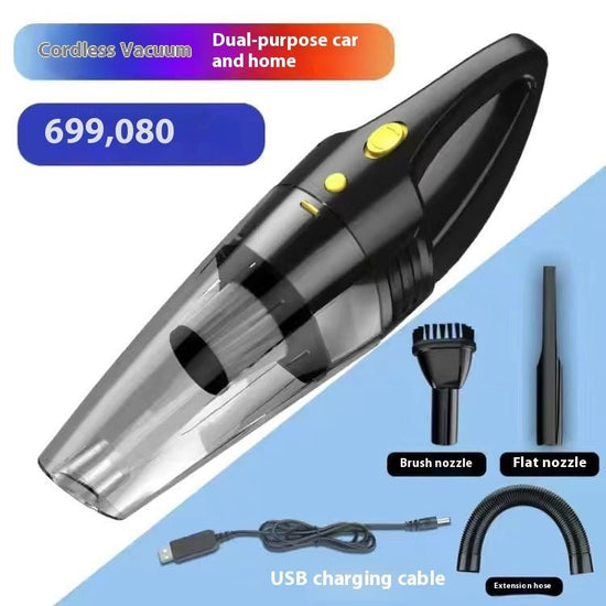 Zambeel Wireless Car Vacuum Cleaner – Compact Cordless Handheld Cleaner