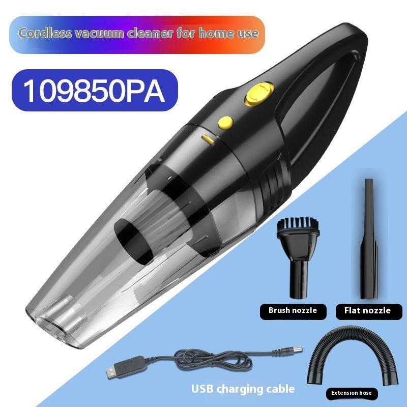Zambeel Wireless Car Vacuum Cleaner – Compact Cordless Handheld Cleaner