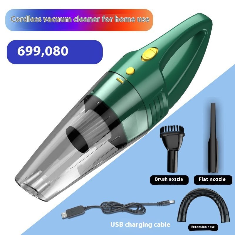 Zambeel Wireless Car Vacuum Cleaner – Compact Cordless Handheld Cleaner