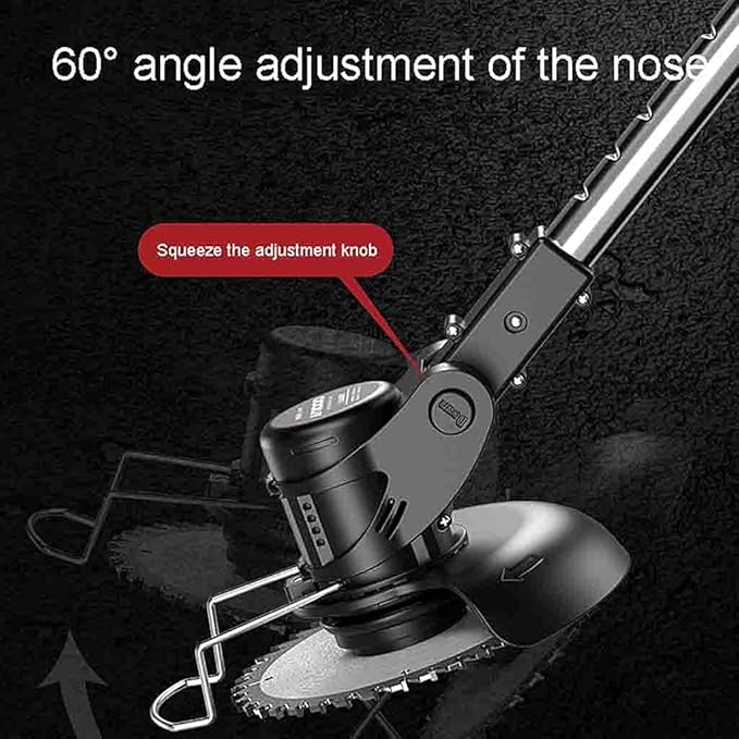 Zambeel 21V Cordless Multifunctional Lawn Mower with 5 Blades