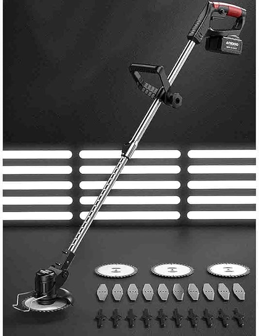 Zambeel 21V Cordless Multifunctional Lawn Mower with 5 Blades