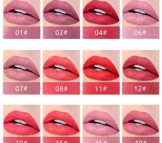 Zambeel Vibrant Colour Lipstick Set – 5 Shades, Cruelty‑Free