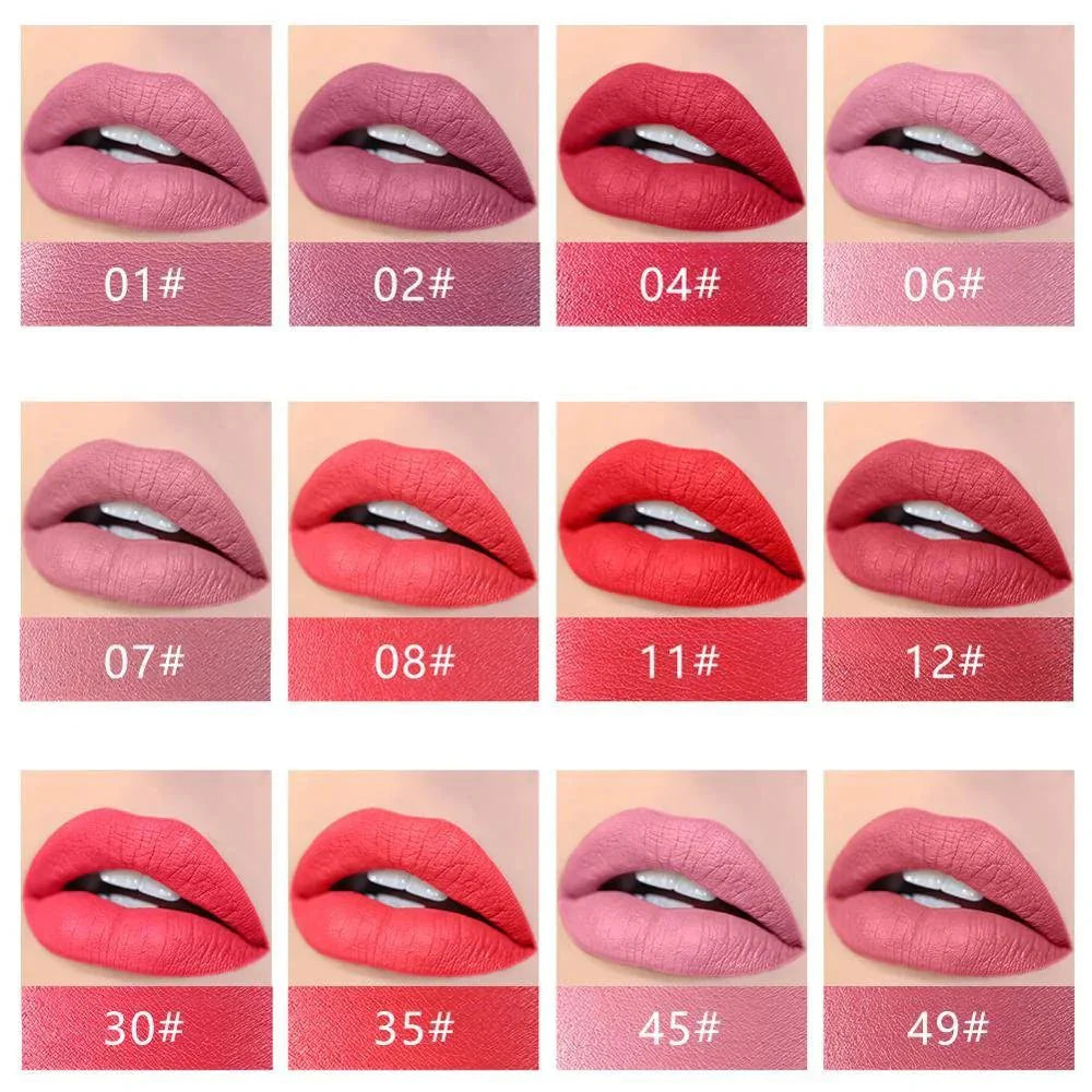 Zambeel Vibrant Colour Lipstick Set – 5 Shades, Cruelty‑Free