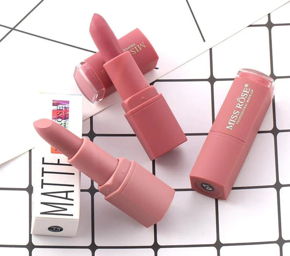 Zambeel Vibrant Colour Lipstick Set – 5 Shades, Cruelty‑Free