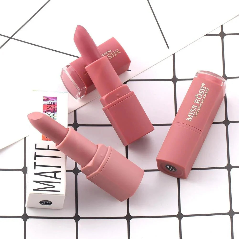 Zambeel Vibrant Colour Lipstick Set – 5 Shades, Cruelty‑Free