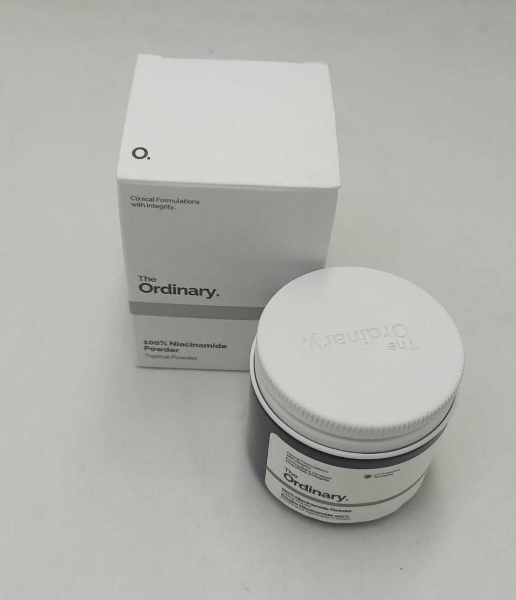 Ordinary 100% Niacinamide Powder – Pure Brightening Skin Care (20g)