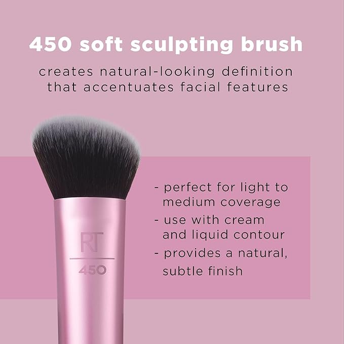 Real Techniques Professional Sculpting Brush – Angled Synthetic Bristles