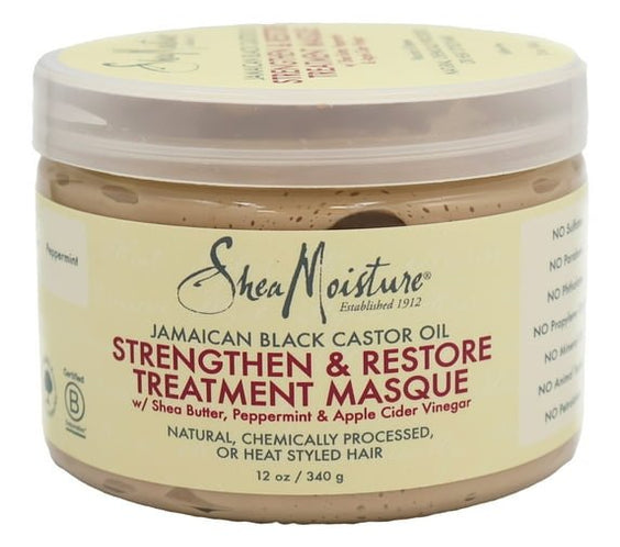 SheaMoisture Jamaican Black Castor Oil Strengthen & Restore Hair Masque 340g