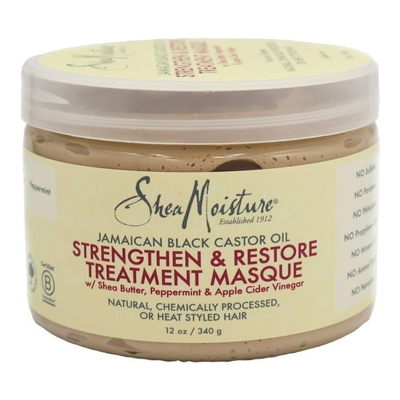 SheaMoisture Jamaican Black Castor Oil Strengthen & Restore Hair Masque 340g